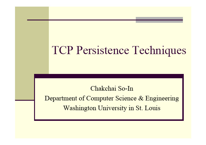 TCP_Persistence_Techniques