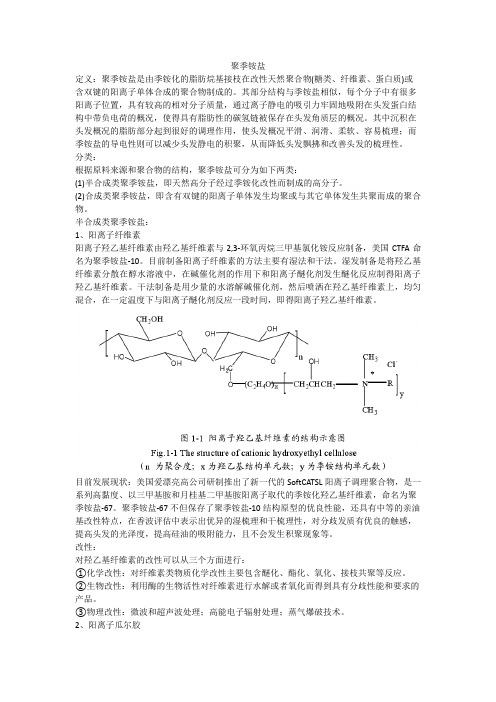 聚季铵盐介绍模板