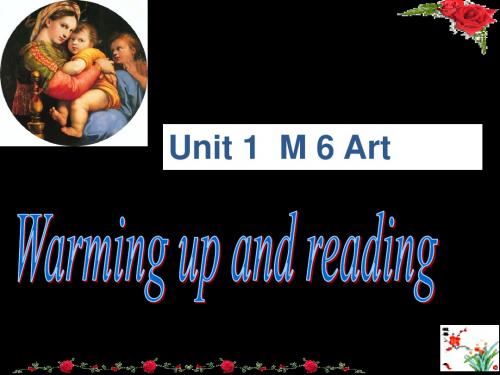 高中英语m6教学资料-unit 1  m 6 reading 1 25页PPT文档