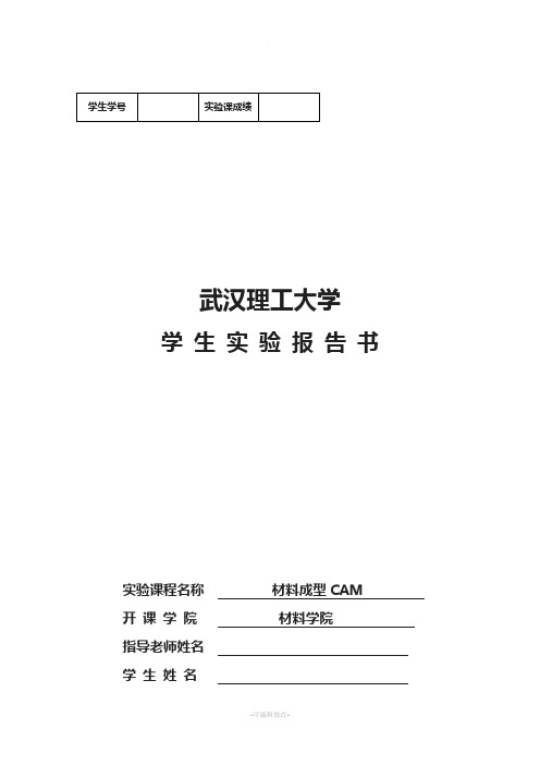 deform模拟实验报告-正挤-反挤