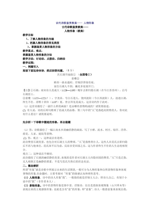 人物形象