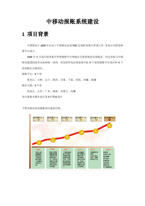 中移动报账项目方案