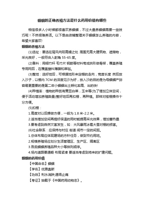 蝈蝈的正确养殖方法是什么药用价值有哪些