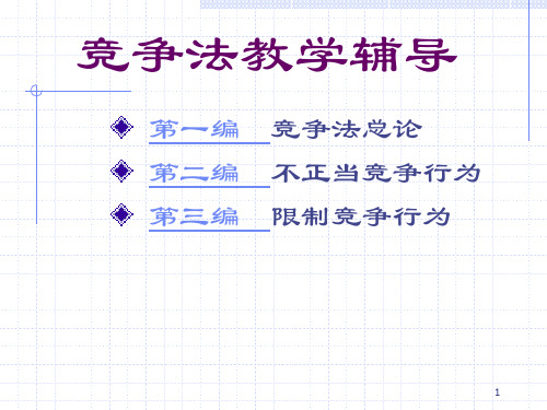 竞争法ppt课件