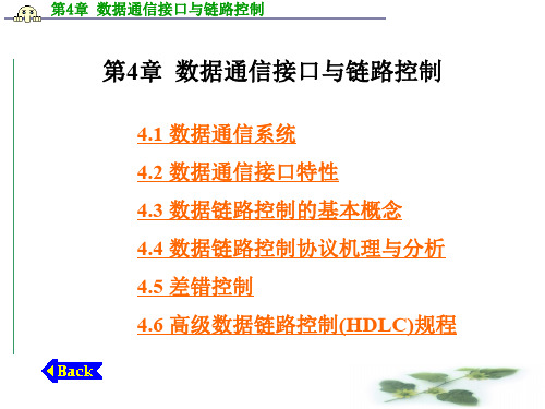 第4章数据通信接口与链路控制.ppt