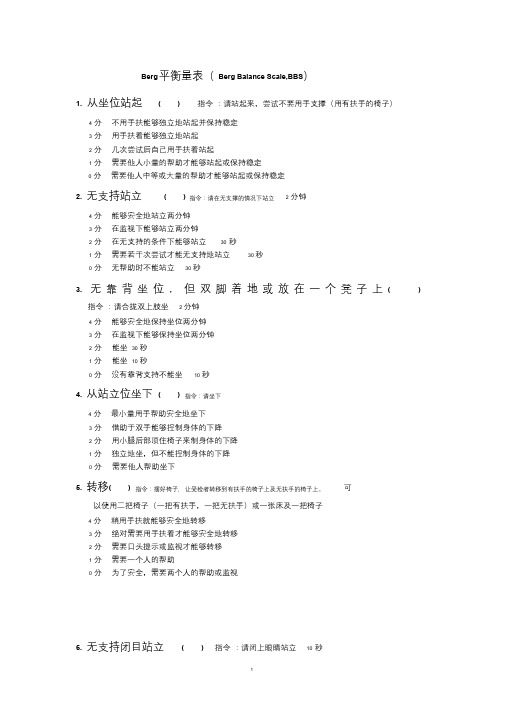 Berg平衡量表评分标准课件.doc