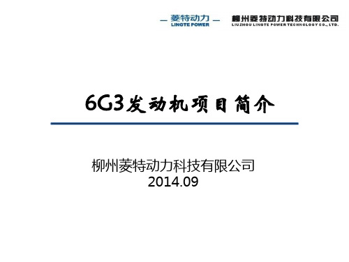 6G3系列发动机简介V5