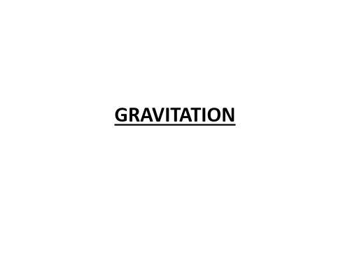 A2-GRAVITATION