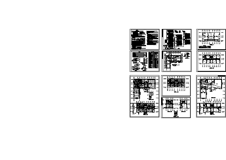 某地四层框架办公楼电气设计施工图纸