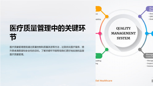 医疗质量管理中的关键环节