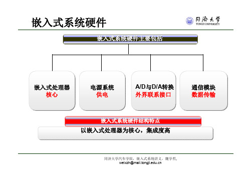 嵌入式系统的硬件基础