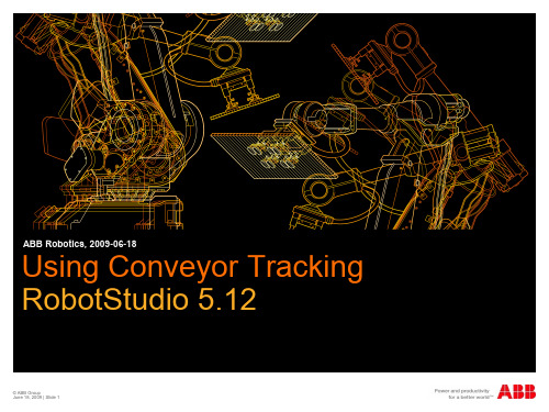 Using Conveyor Tracking in RobotStudio 5.12