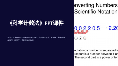 《科学计数法》课件