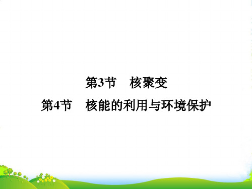 物理选修35鲁科版全套一体资料课件：第四章 核能 43.4