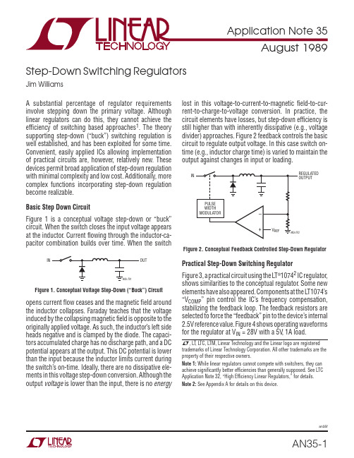 Step-Down Switching Regulators