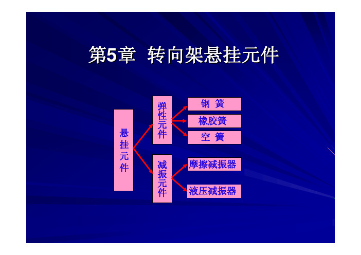 第5章 转向架常用悬挂元件