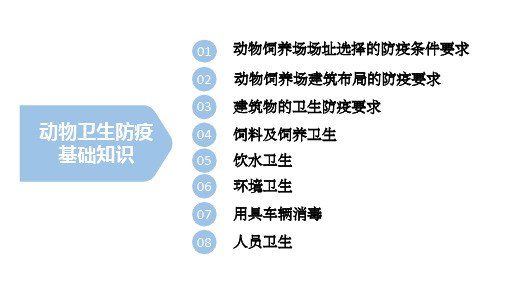 动物卫生防疫基础知识课件(共20张PPT)《动物疫病防治》