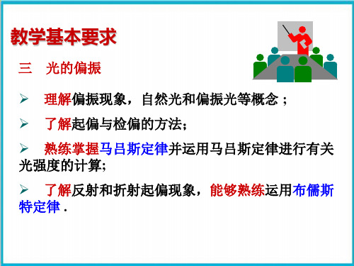 高二物理竞赛光的偏振性马吕斯定律PPT(课件)