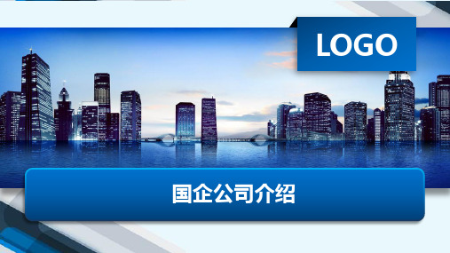 国企公司介绍PPT课件