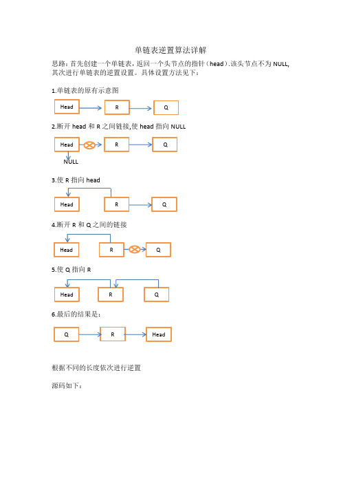 单链表逆置算法详解