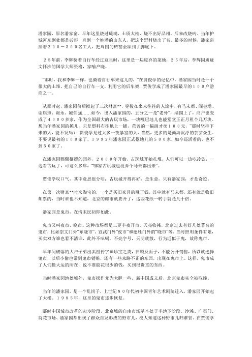潘家园