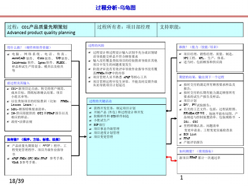 IATF16949过程关系图乌龟图大全课件