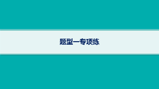 高考地理二轮总复习考前非选择题题型专项强化练 题型一专项练