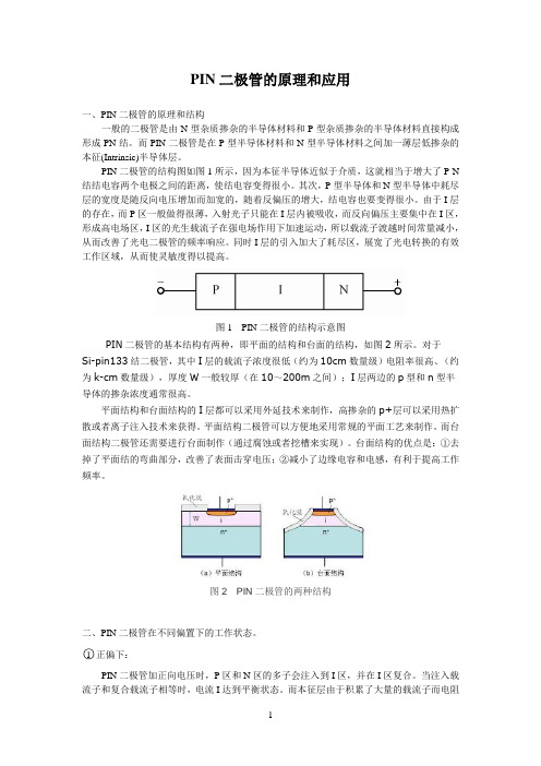 PIN二极管的原理和应用