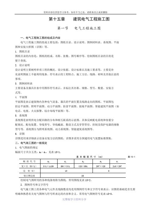 电气图符号含义及图例