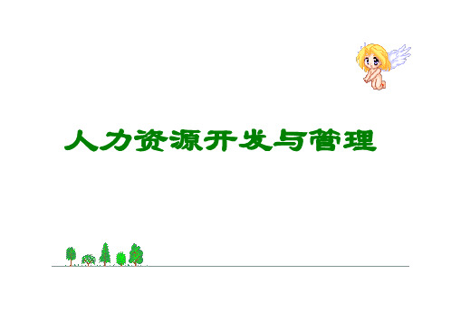 人力资源开发与管理4929035页PPT文档