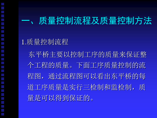 广东佛山东平大桥钢结构评审分段质量总结