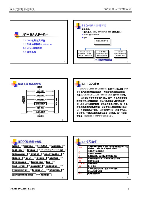 第5章嵌入式软件设计