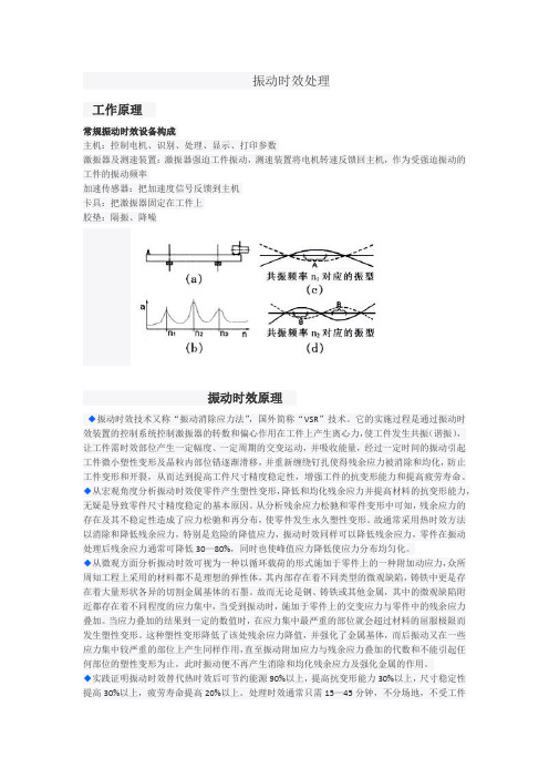 振动时效处理