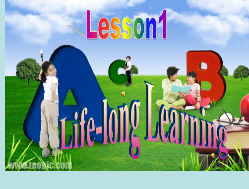 Unit15Lesson1-Life-long-learning终身学习