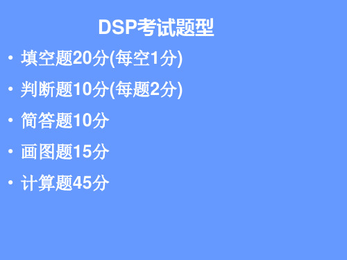 南邮数字信号处理吴镇扬-课后习题详细答案-DSP期末复习PPT课件