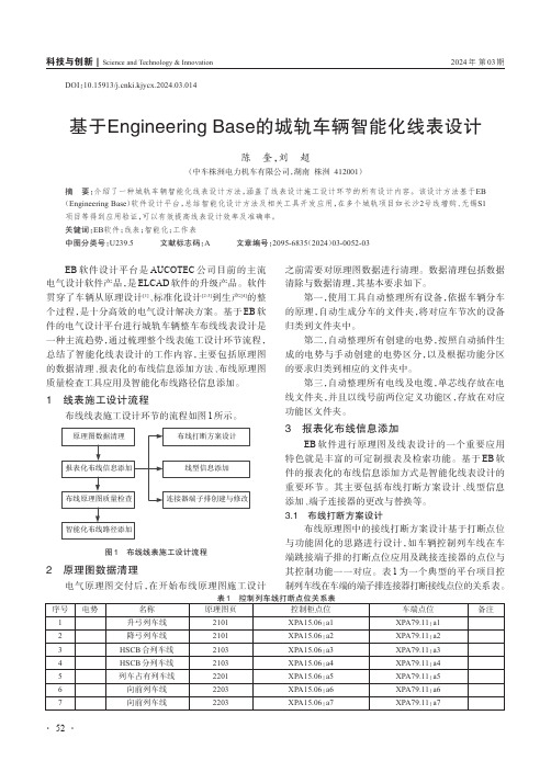 基于Engineering_Base_的城轨车辆智能化线表设计