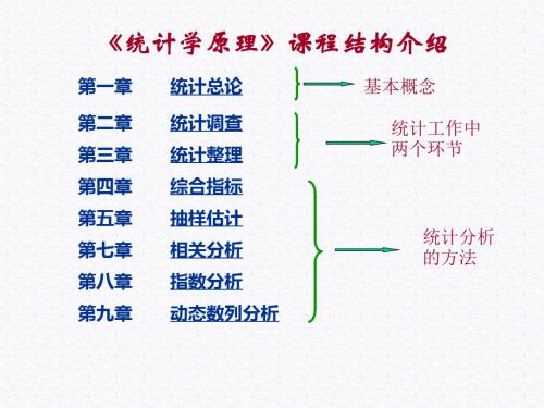 黄良文统计学原理第4版 256页PPT文档