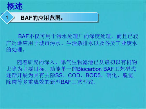 曝气生物滤池 BAF(共30张PPT)