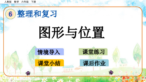 人教版数学六年级下册整理和复习图形与几何《图形与位置》优质课件