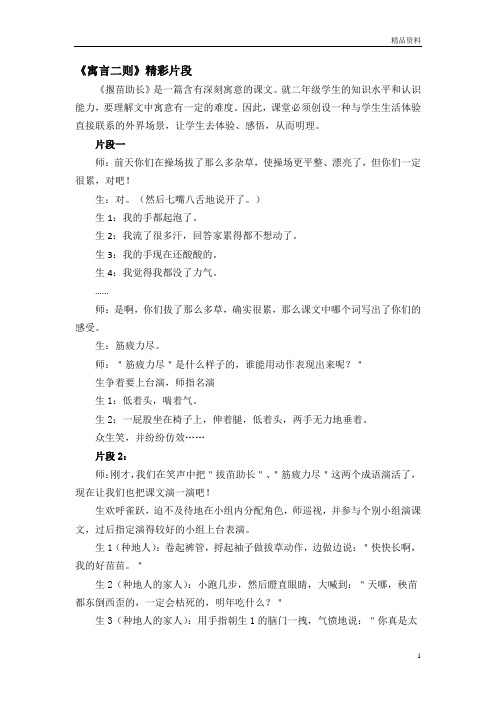 部编版二年级语文下册精彩片段 (21)