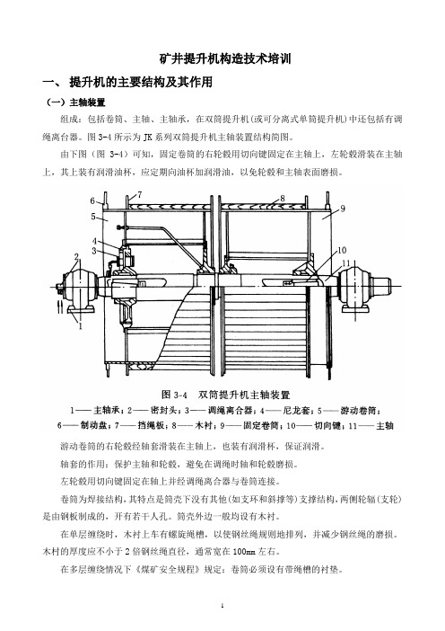 提升系统-构造