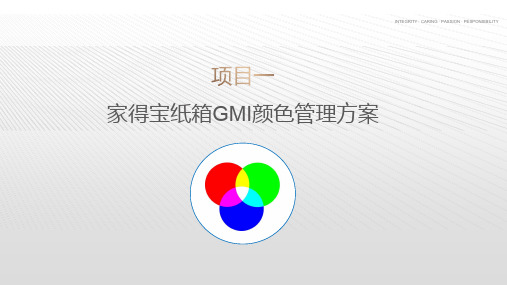 GMI印刷颜色管理方案