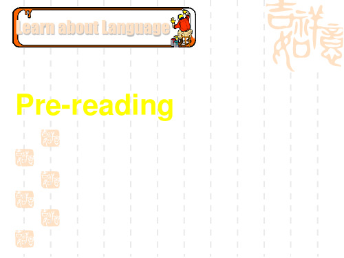 Unit 1《Reading Exercises 》课件(新人教选修Ⅶ)56张