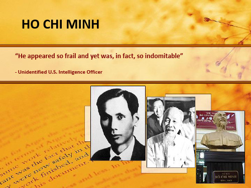 胡志明 Ho Chi Minh