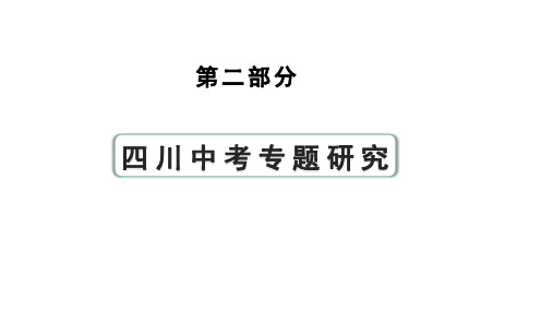 2024四川中考历史二轮专题研究 专题四 中国的对外关系(课件)