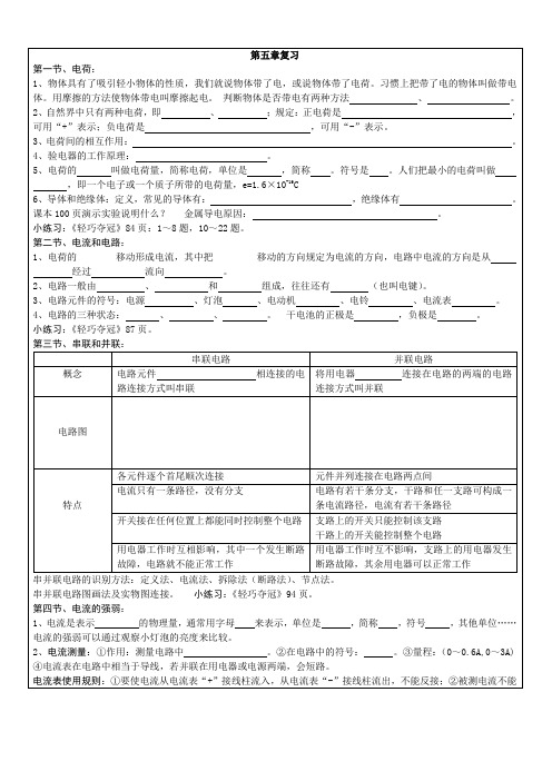 人教版   八年级上册第四、五章复习