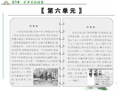 高中语文人教选修《外国小说欣赏》课件：第六单元 第11课 牲畜林