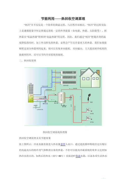 热回收空调原理