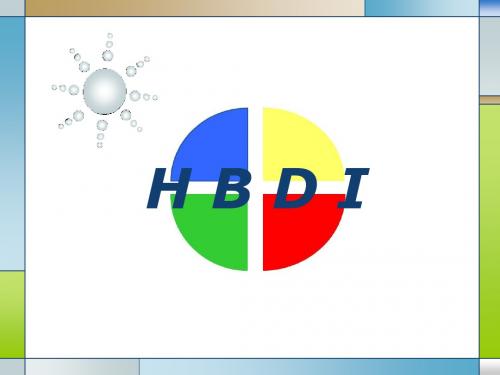 HBDI全脑优势PPT课件