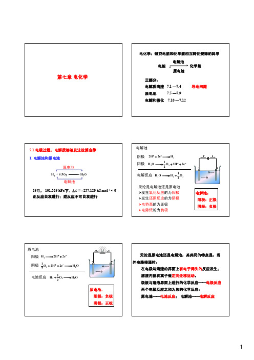第七章 电化学